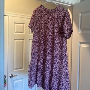 floral print LOFT dress